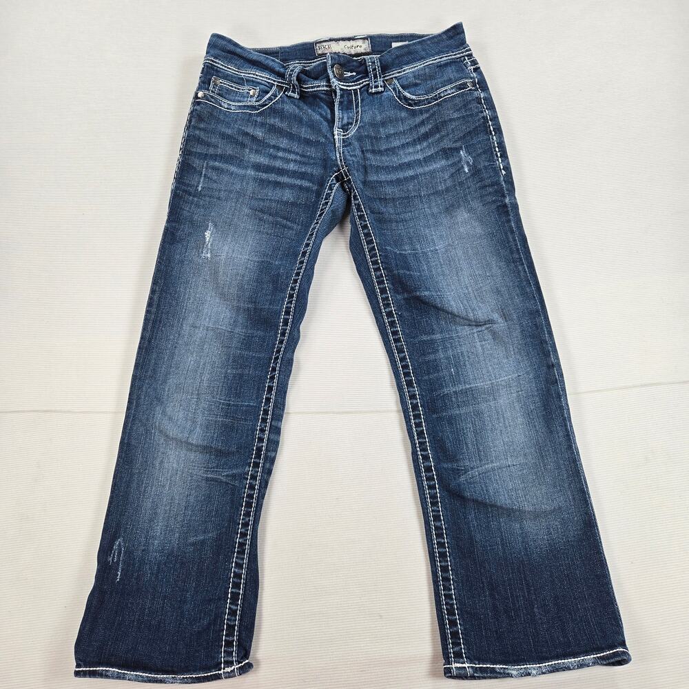 BKE Mid Rise Culture Western Bootcut Jeans Women's Size 27